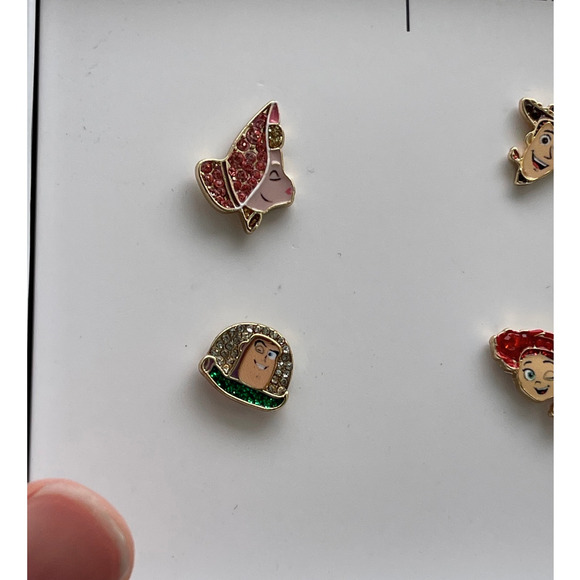 BaubleBar Disney Pixar Toy Story Buzz Woody BoPeep Jessie Earrings NEW 2 pairs - Picture 3 of 8